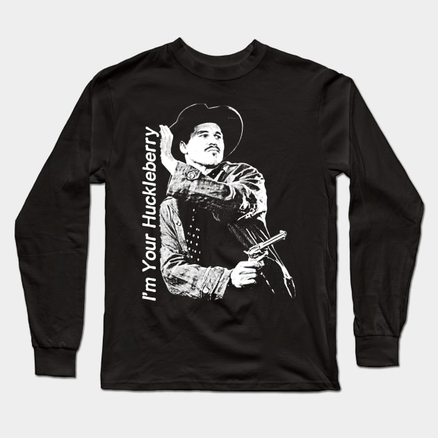 Doc Holliday Long Sleeve T-Shirt by Lowchoose